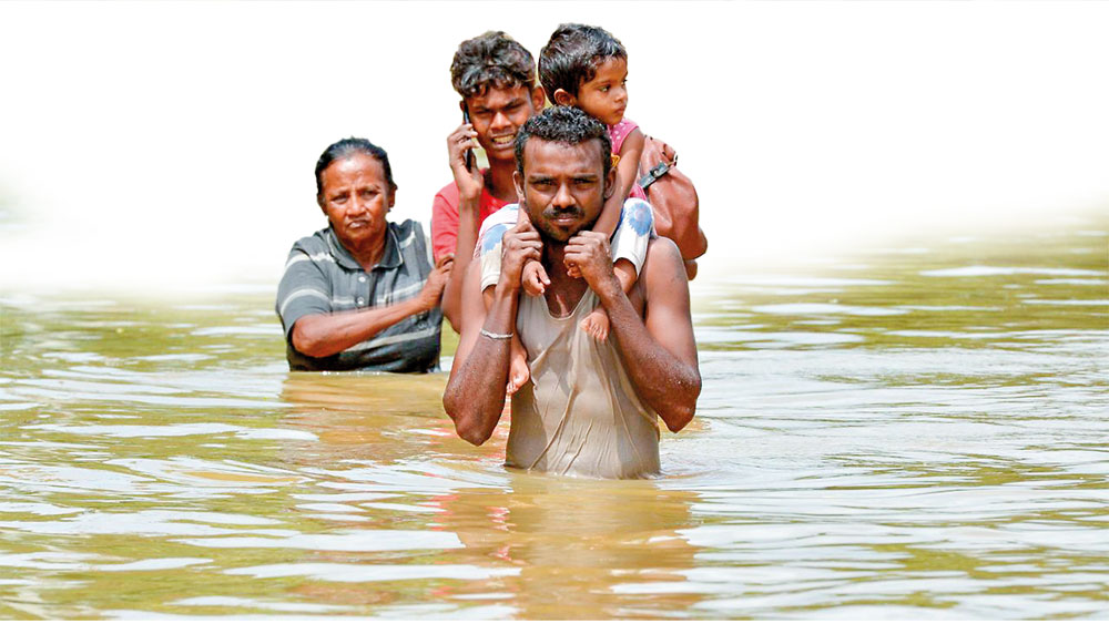 ආපදා කළමනාකරණ ගංවතුර පාලන සැලසුම් හමස් පෙට්ටියට