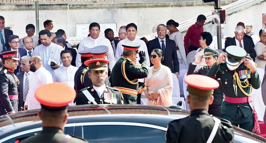 මෙවර අප නිදහස සමරන්නේ අනාගතය දෙස බලාගෙනයි