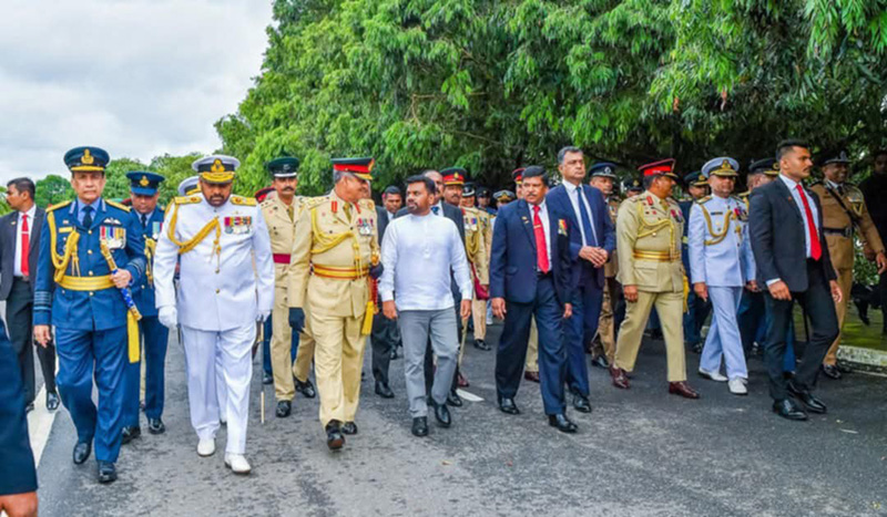 විජයග්‍රහණයේ සැමරුම අභිමානවත් ව අවසන් කෙරේ