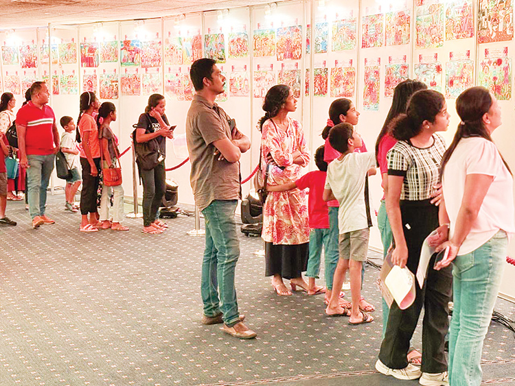 ලංකා බැංකුව 'BOC Little Picasso' තරගයේ ජයග්‍රාහකයන් අගයයි