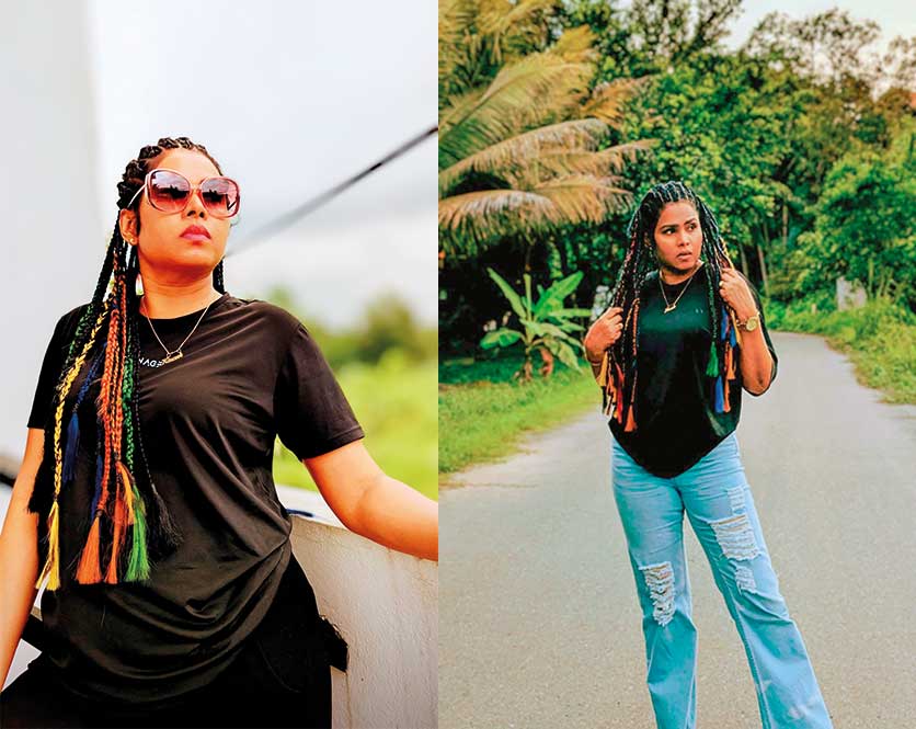 කොණ්ඩය හැදුවා විතරයි කෝල් එමටයි - කාංචනා ඛාන්