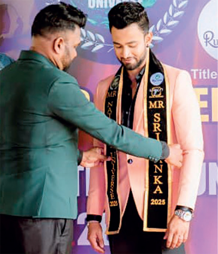 Mister national Universe තරගාවලිය සඳහා ශ්‍රී ලංකාවෙන් අශේන් නවෝද්‍ය